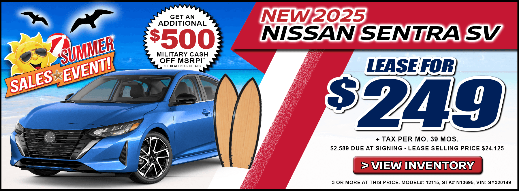 2025 Nissan Sentra SV