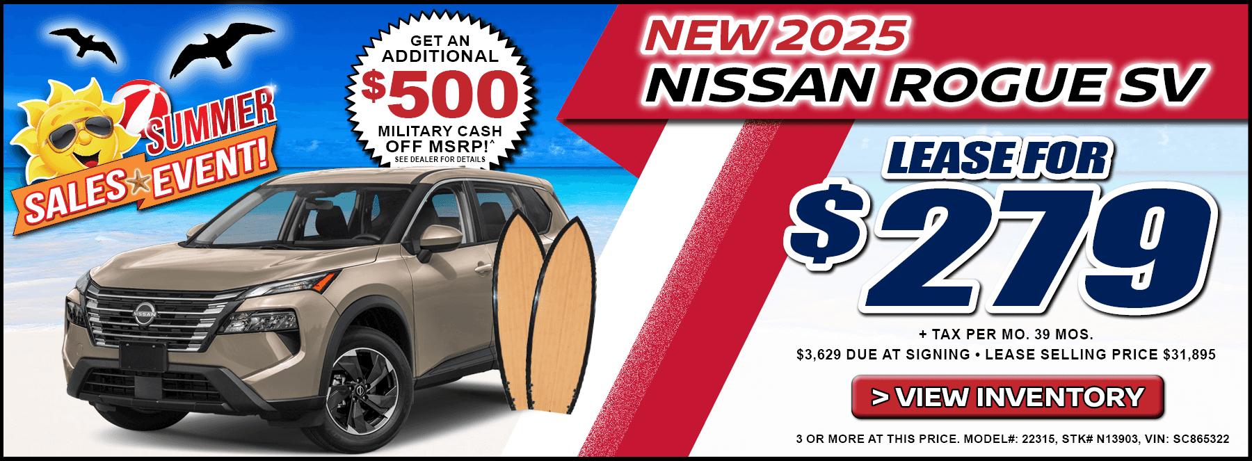 2025 Nissan Rogue SV