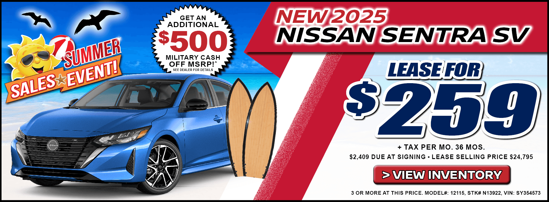 2025 Nissan Sentra SV