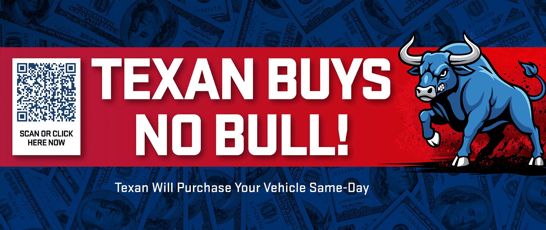 Texan will purchase your vehicle same-day
