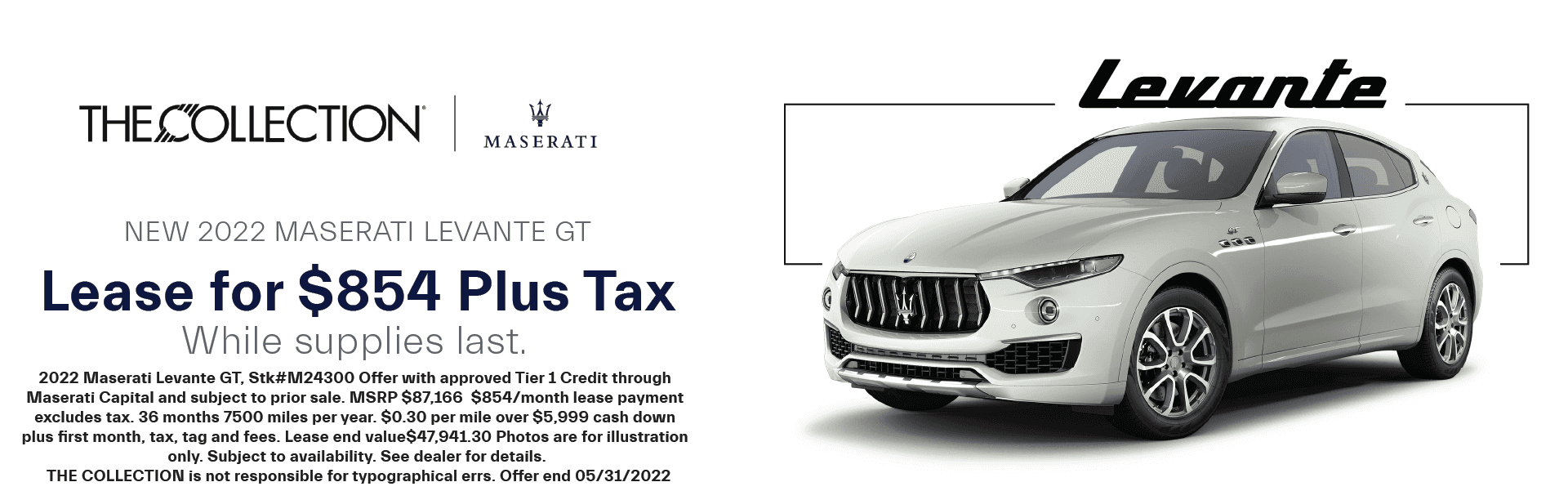 New 2022 Maserati Levante GT