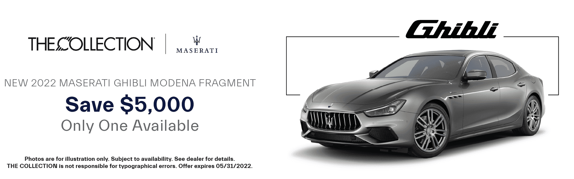 New 2022 Maserati Ghibli Fragment