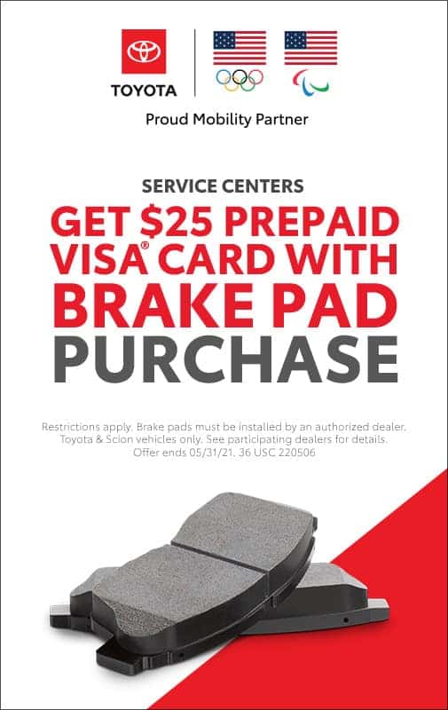 Brake Savings Event at Tuscaloosa Toyota!