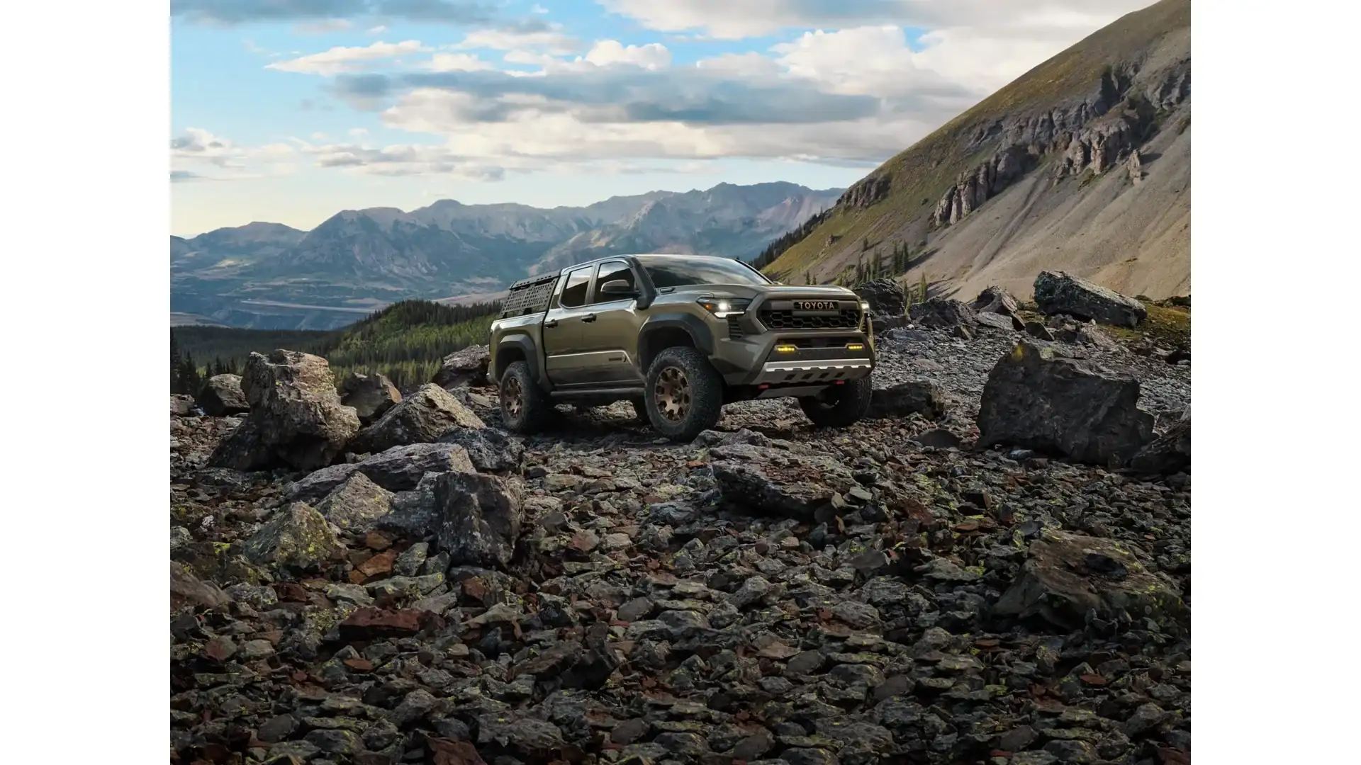 2026 Toyota Tacoma Trailhunter off-road exterior, Tuscaloosa Toyota