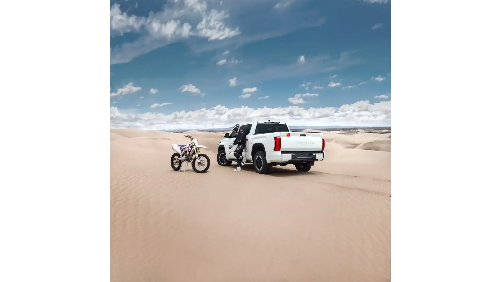 2026 Toyota Tundra SR5 CrewMax exterior, front three-quarter view