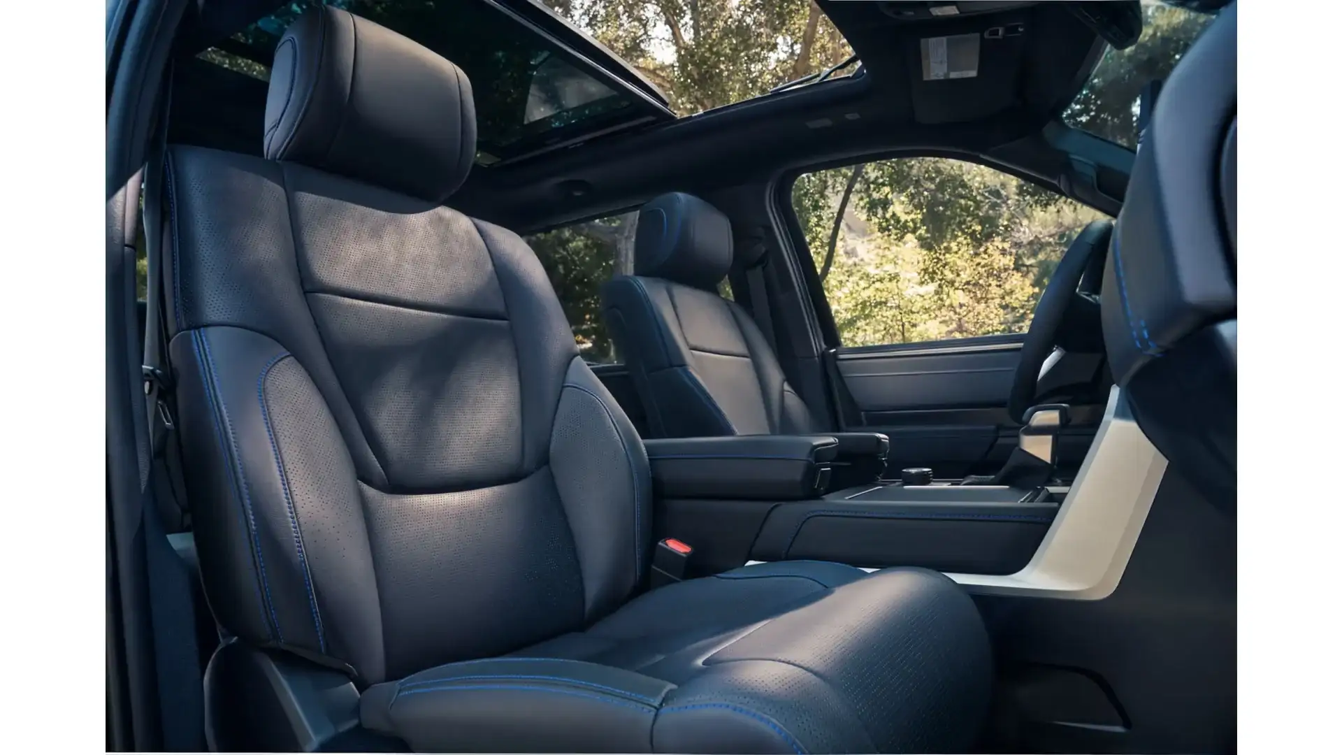 2026 Toyota Tundra Platinum CrewMax interior with available i-FORCE MAX hybrid