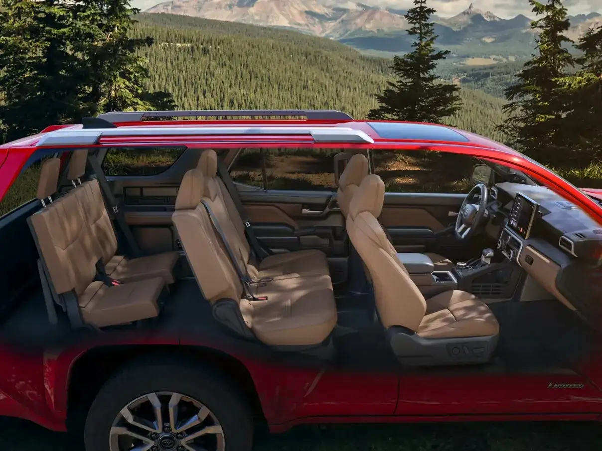 2026 Toyota 4Runner interior seating