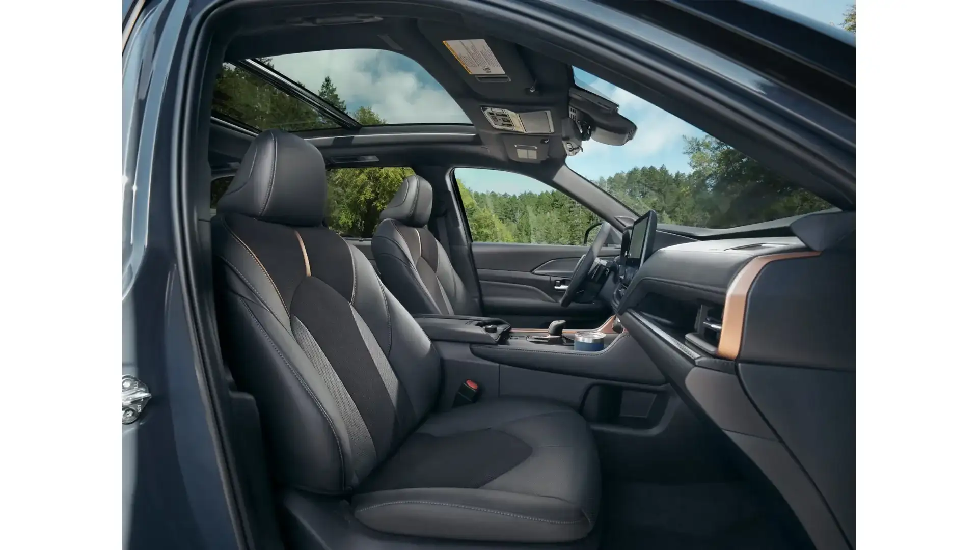 Toyota Grand Highlander Hybrid MAX interior with third row seating