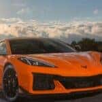 Front Diagonal View of 2023 Chevrolet Corvette Z06
