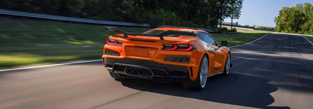 Rear Diagonal View of 2023 Chevrolet Corvette Z06