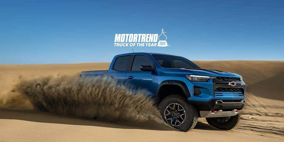 Chevrolet Colorado MotorTrend Truck of the Year Graphic