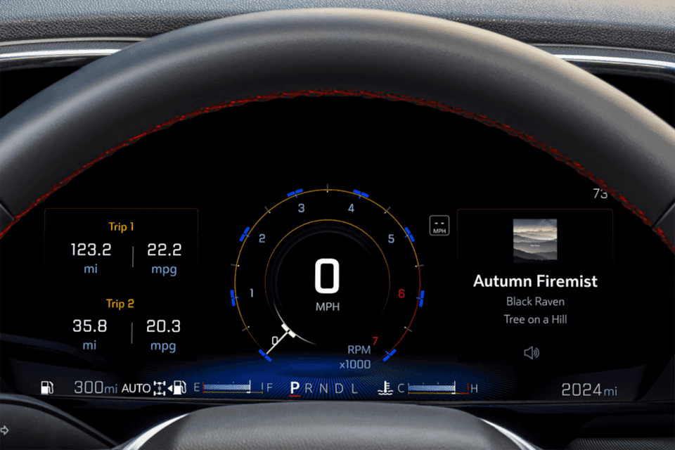 Chevrolet Colorado Driver Information Display