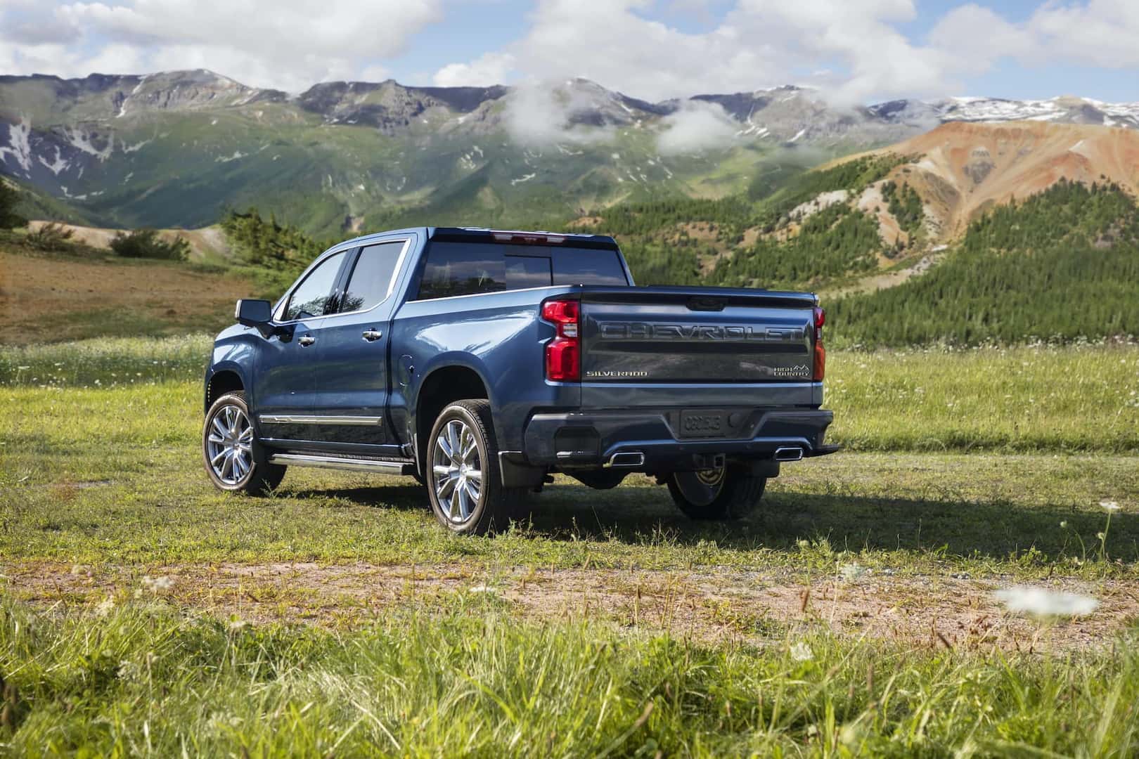 New Chevrolet Silverado Rear View