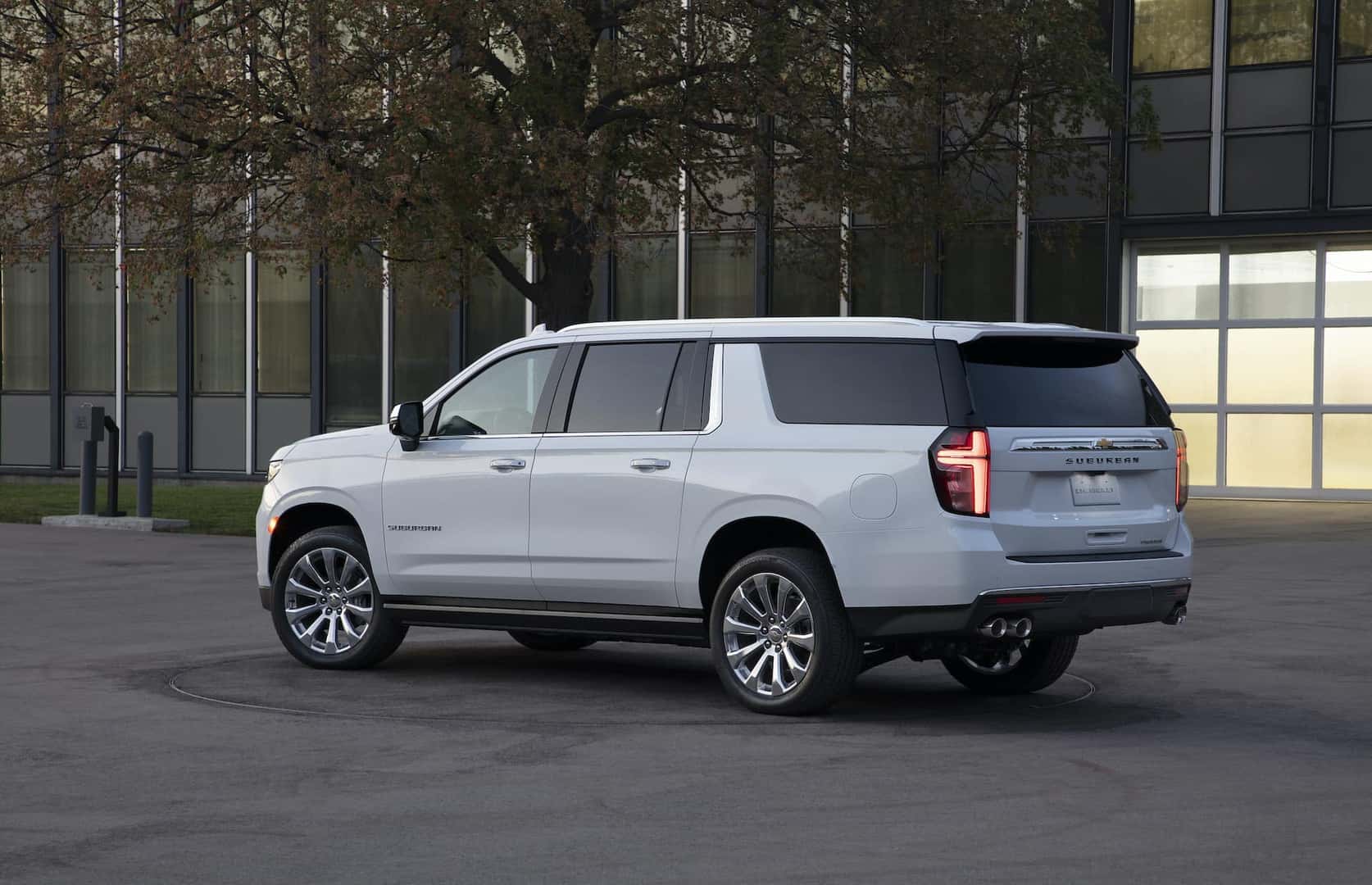 Rear View of the Chevrolet Suburban