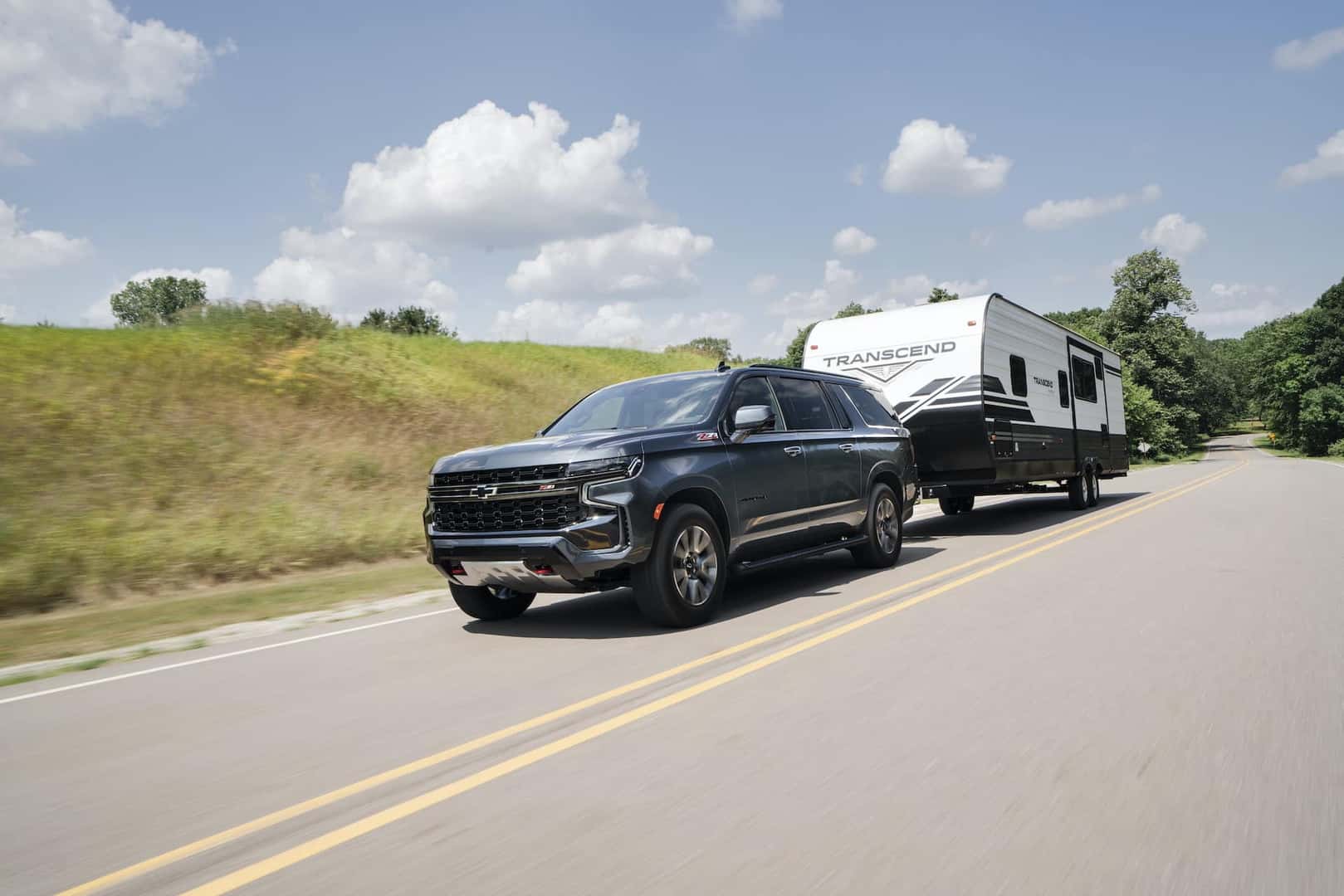 New Chevrolet Suburban Towing