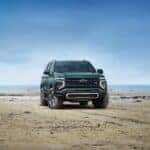 2025 Tahoe off road in the desert
