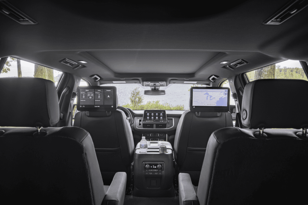 Chevrolet Suburban Interior Seating Rear Perspective