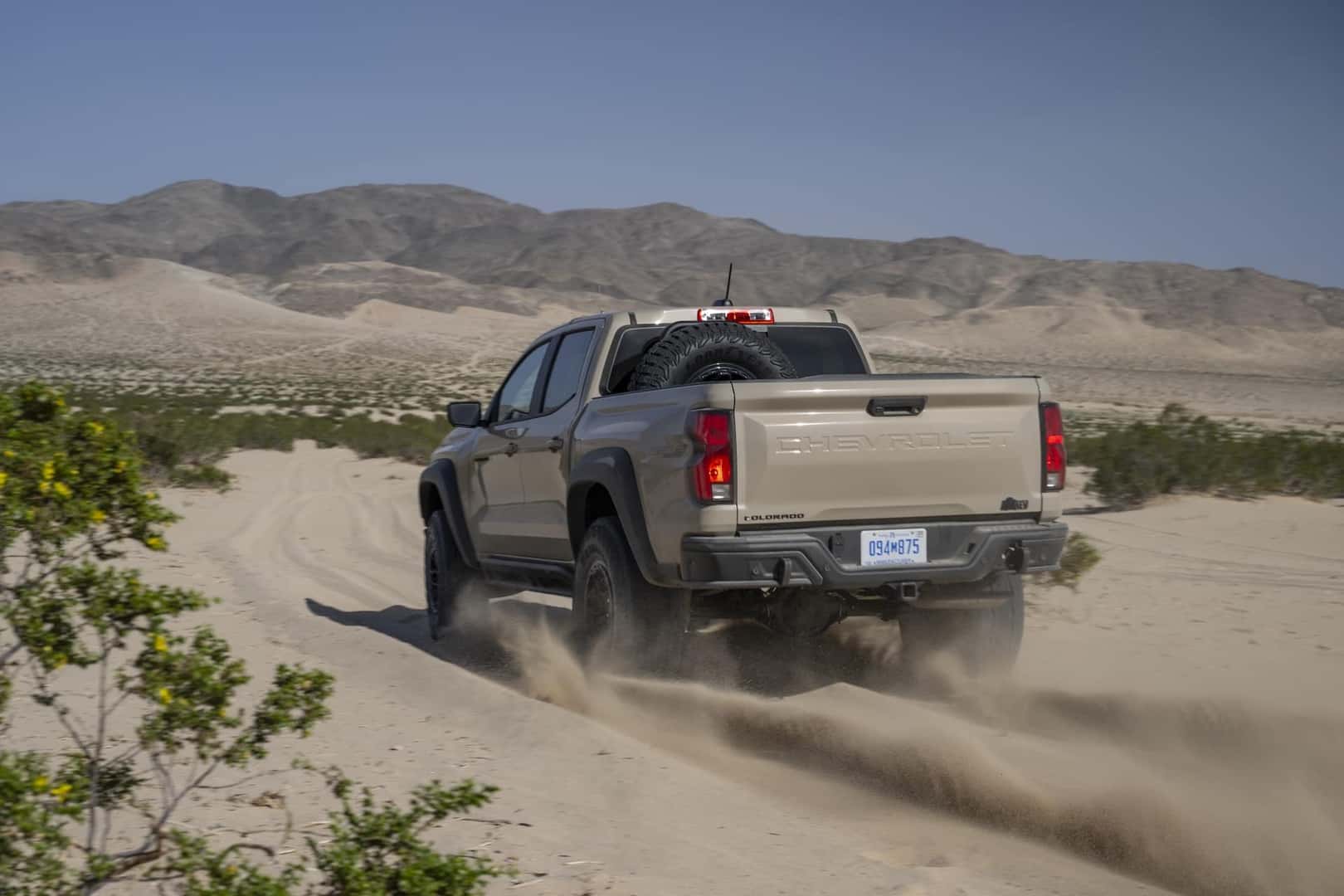 The 2024 Colorado ZR2 Bison Rear View