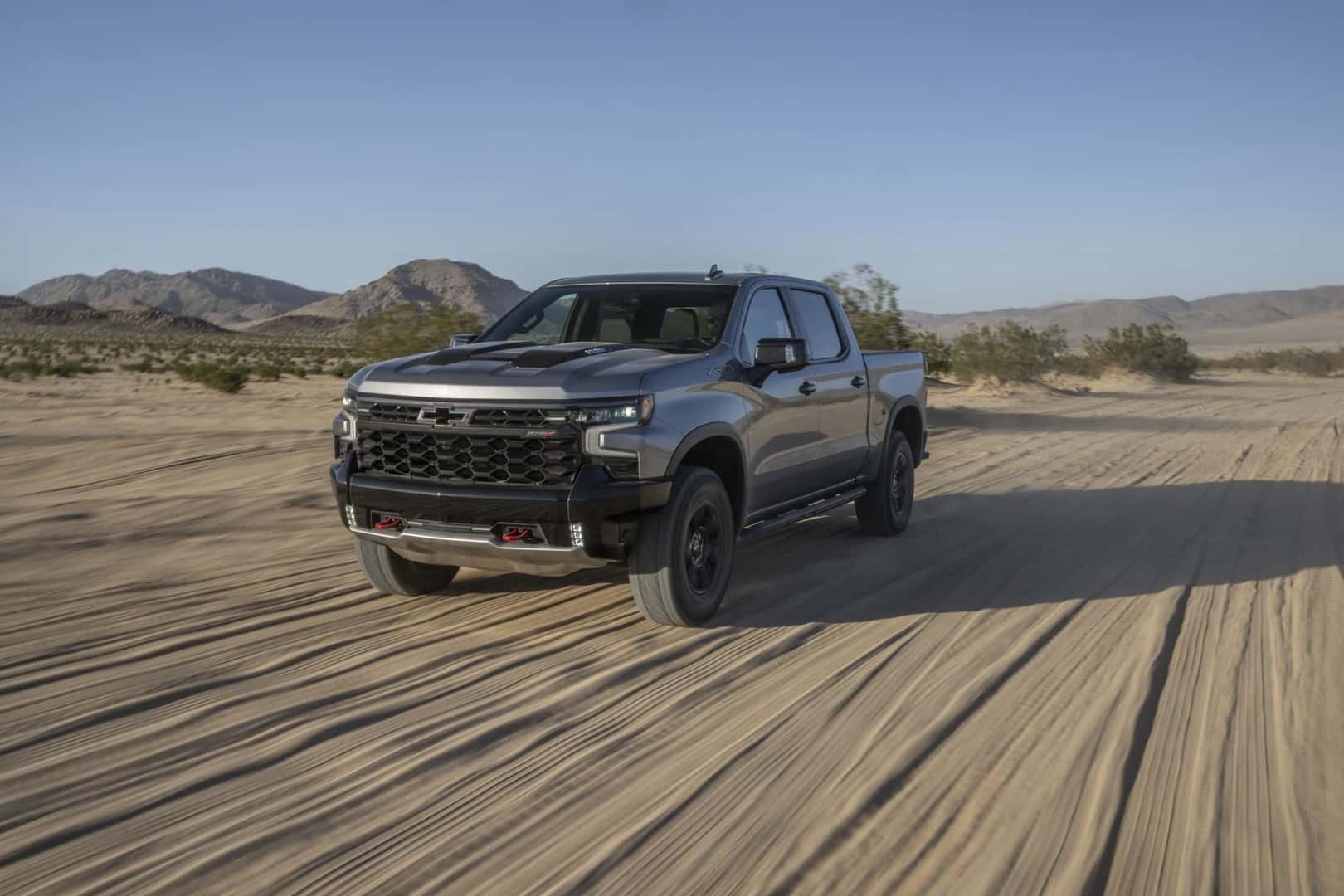 Gray 2024 Chevrolet Silverado ZR2 off road