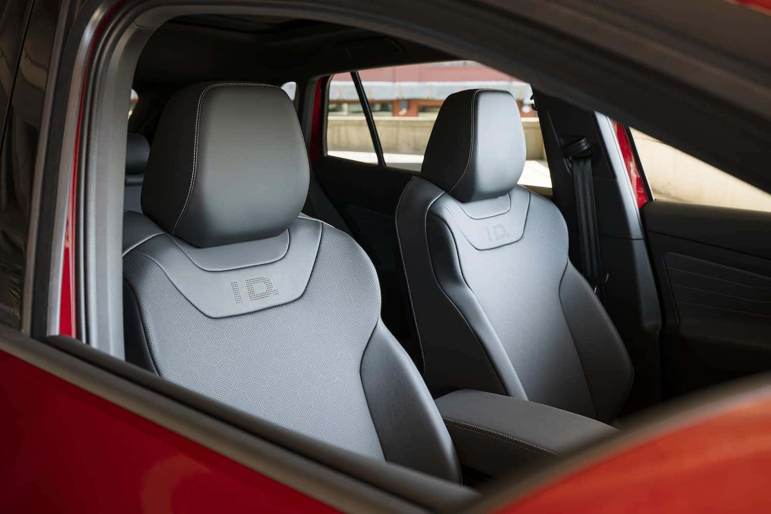 Front Seat Detail of the Volkswagen ID.4