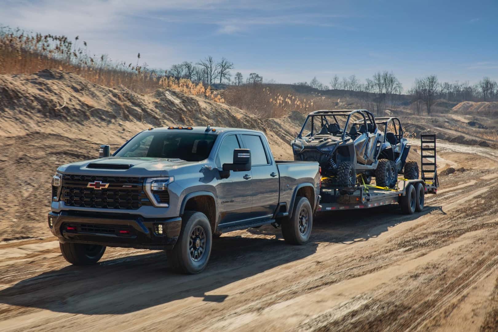 The Impressive 2024 Chevrolet Silverado HD, Towing A Big Haul