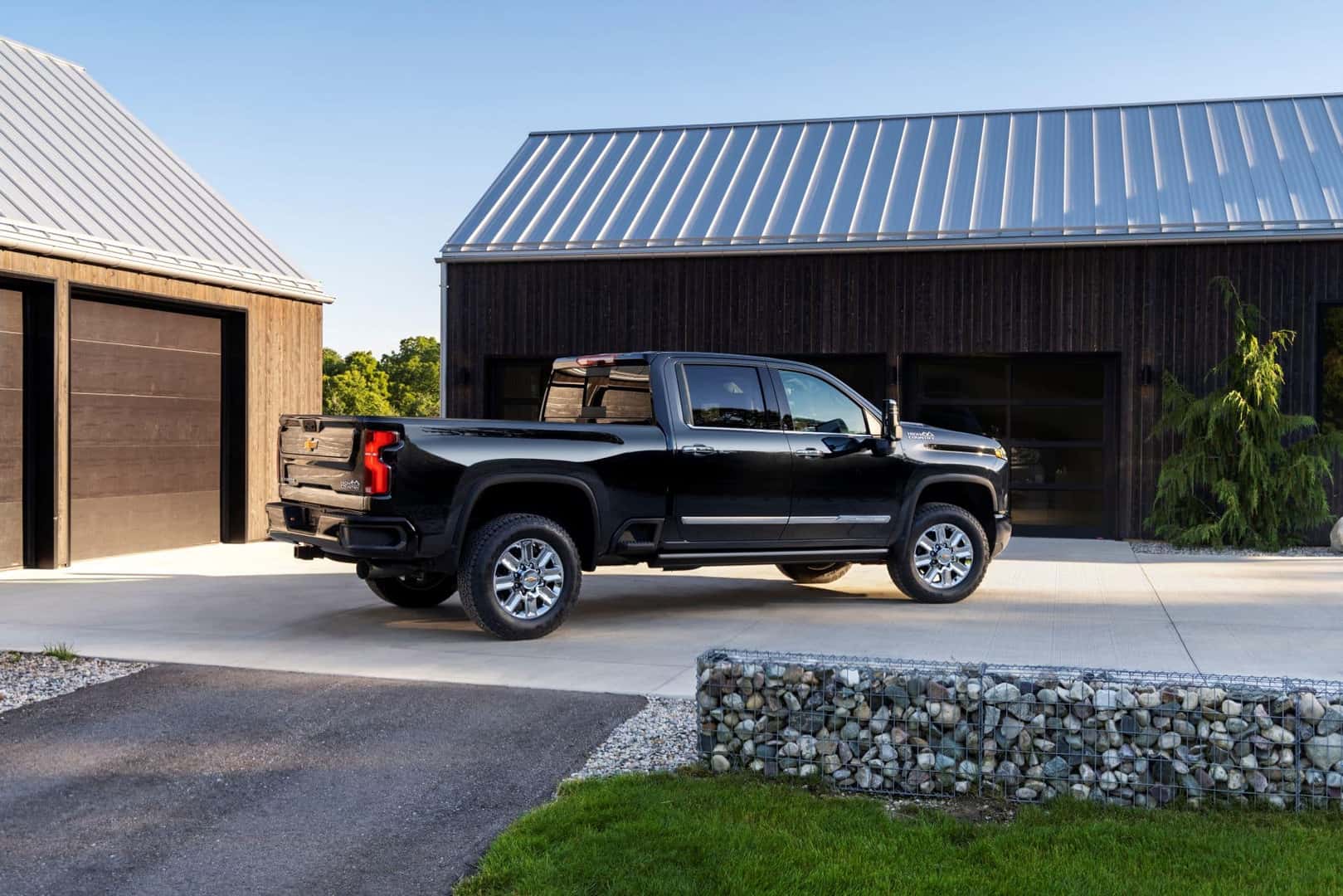The Fancy Back Exterior Of The Finest 2024 Chevrolet Silverado 2500HD