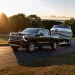 The Finest Pickup Truck, The Chevy Silverado 2500HD, Towing A Heavy Boat