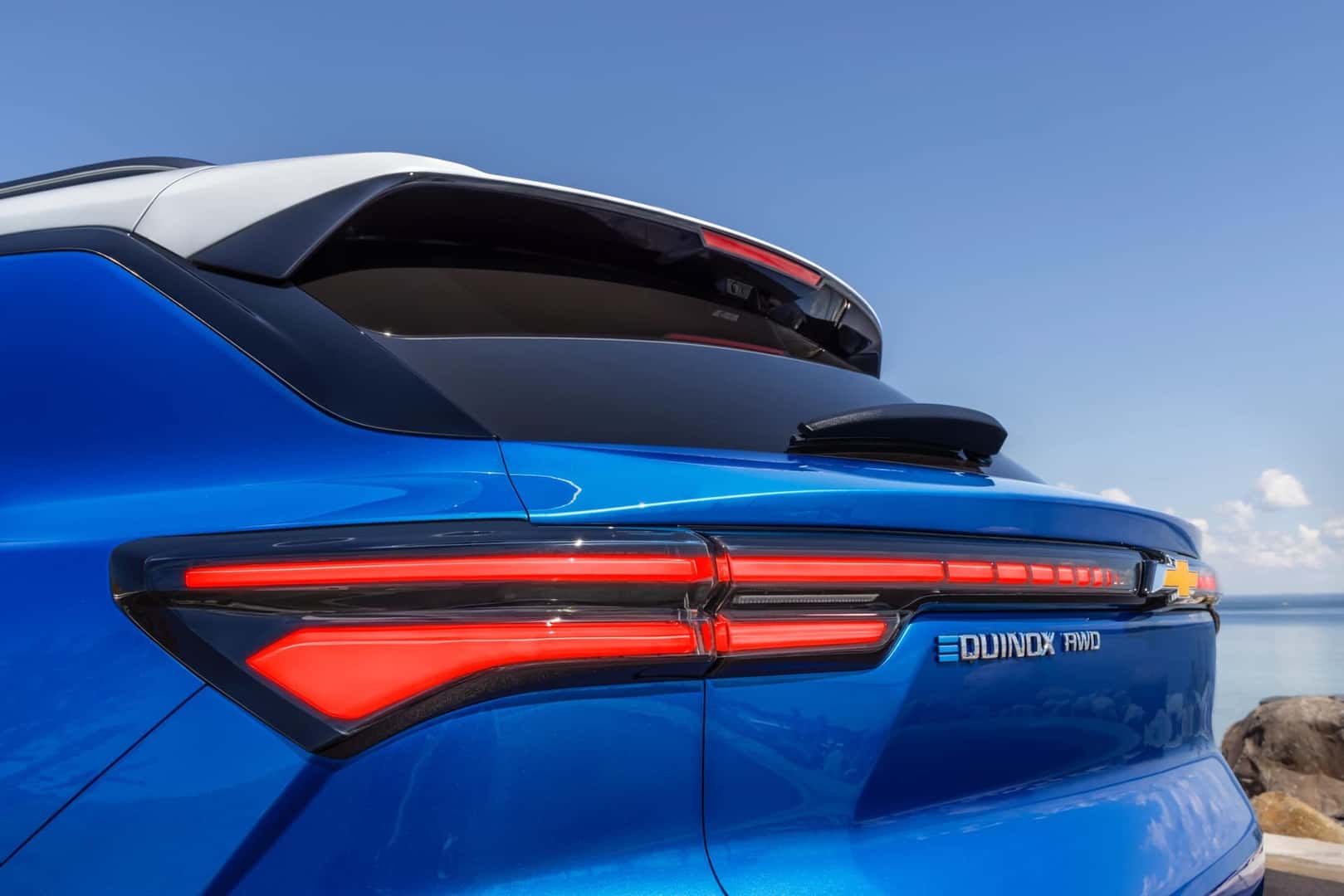 2025 Chevrolet Equinox EV rear window and bumper