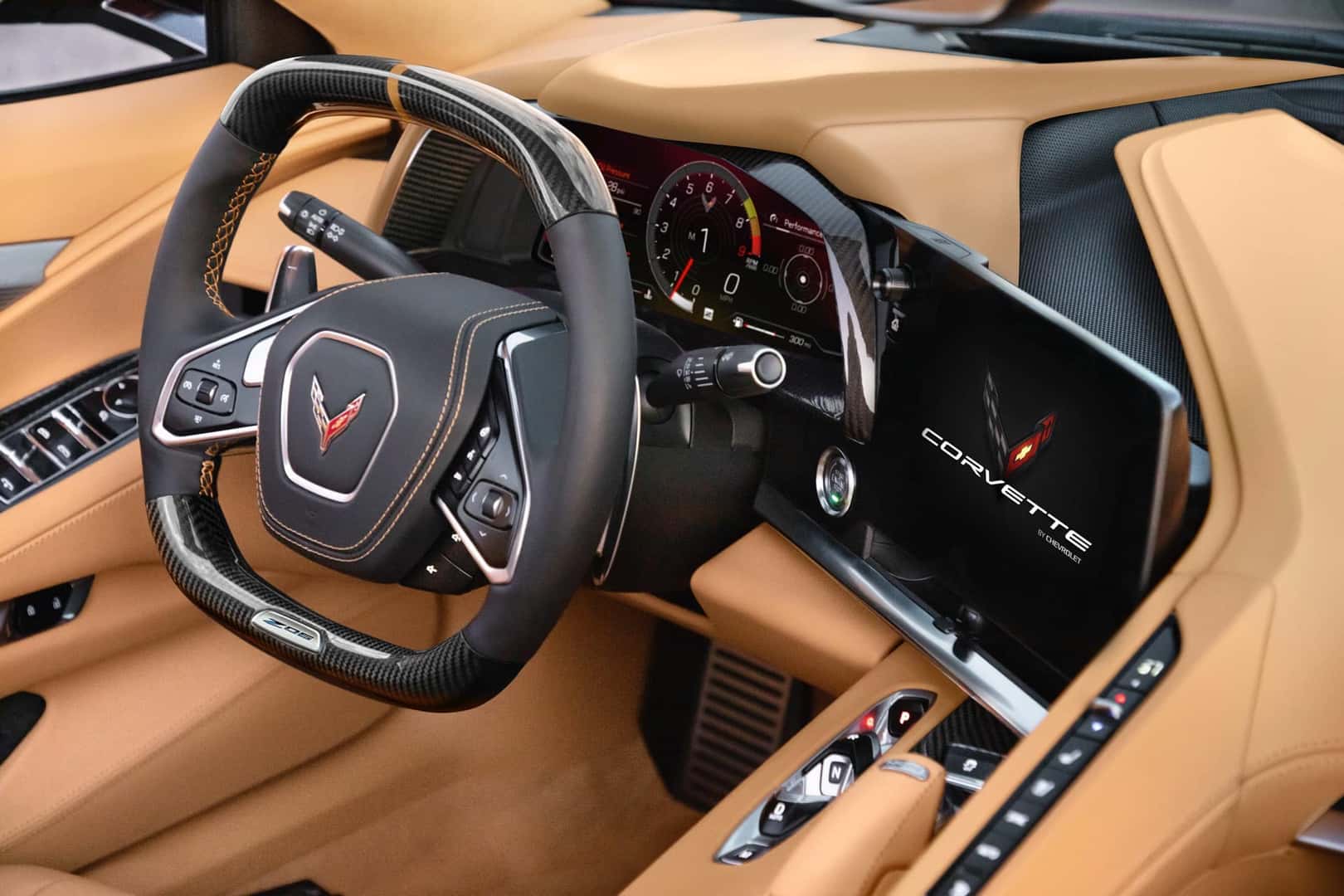 2024 Chevrolet Corvette Z06 front row seat