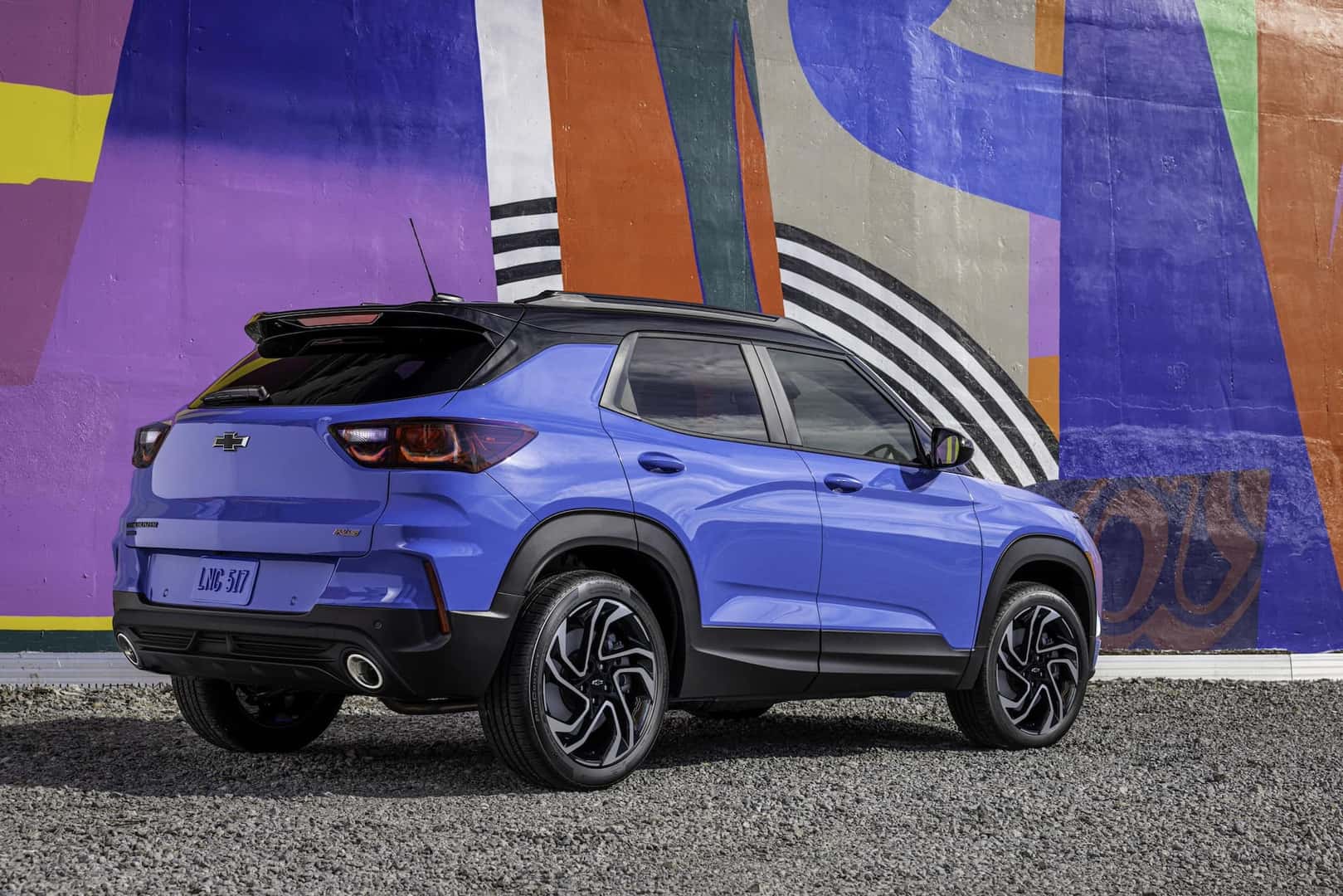 2024 Chevrolet Trailblazer RS Fountain Blue rear