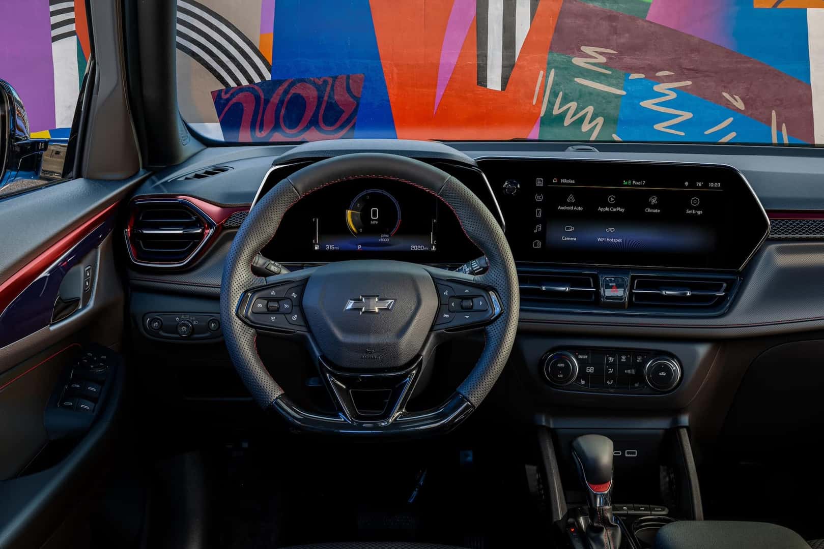 2024 Chevrolet Trailblazer RS dashboard