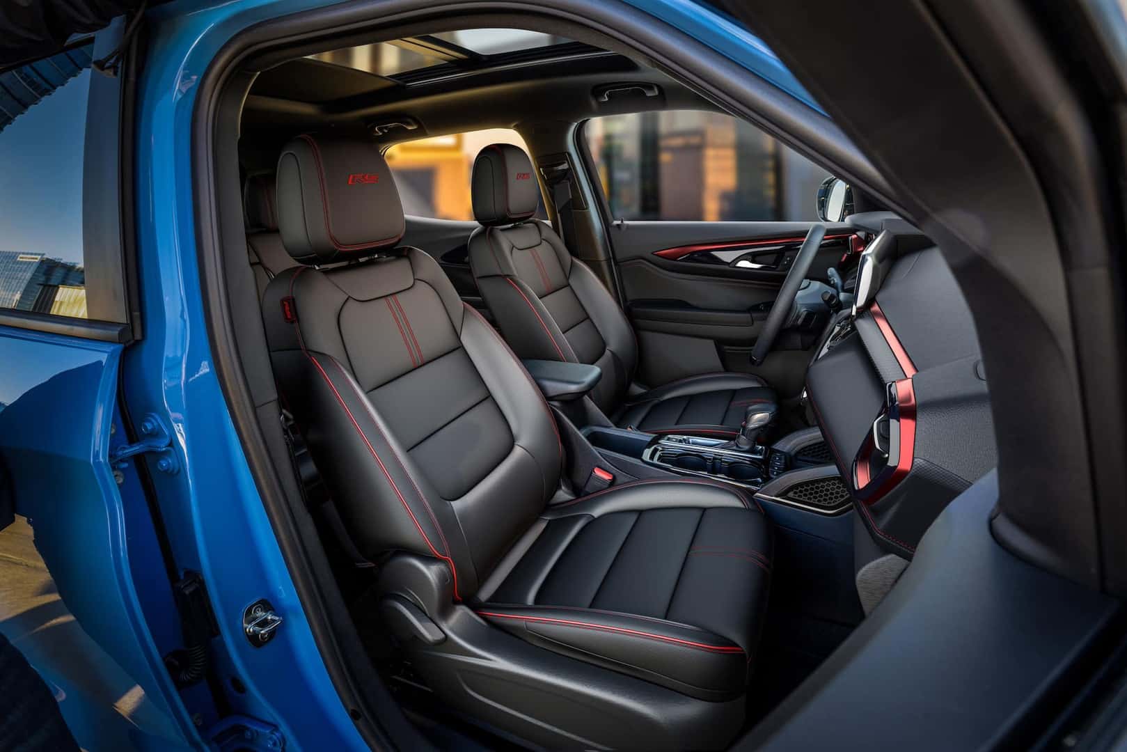 2024 Chevrolet Trailblazer RS front row interior