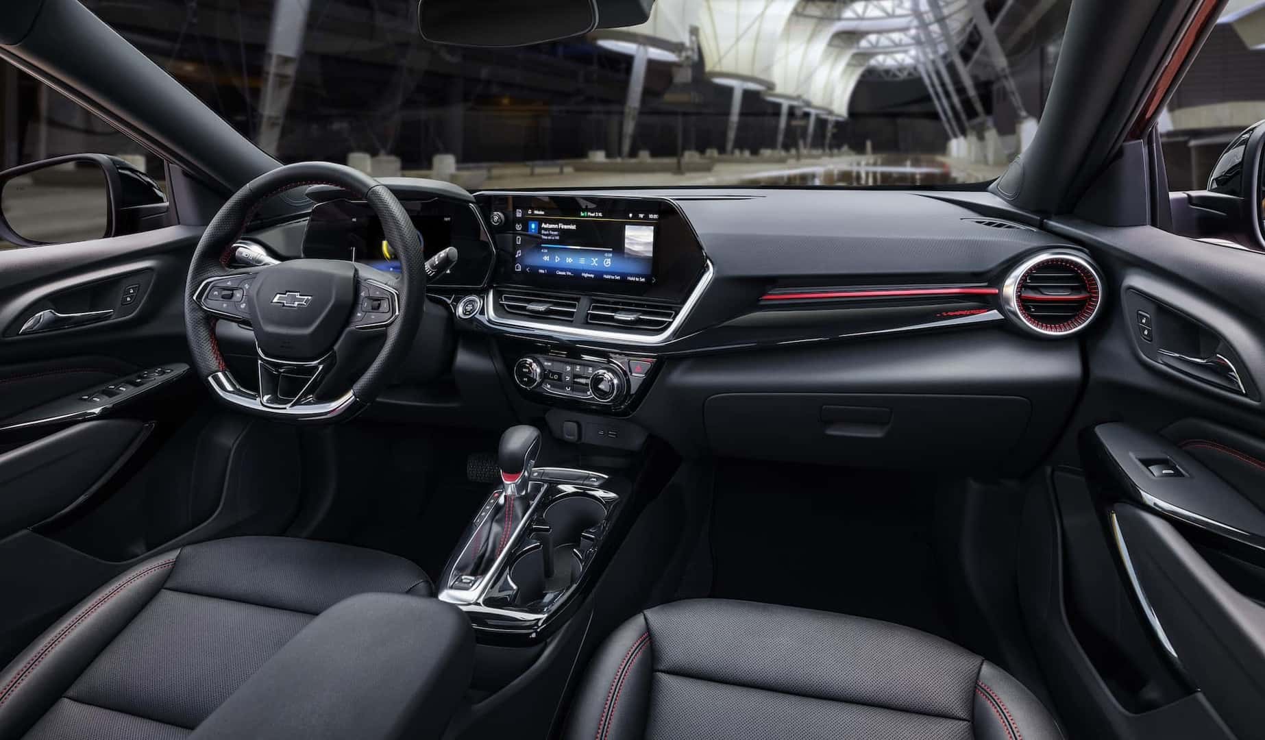 2024 Chevrolet Trax front row dashboard