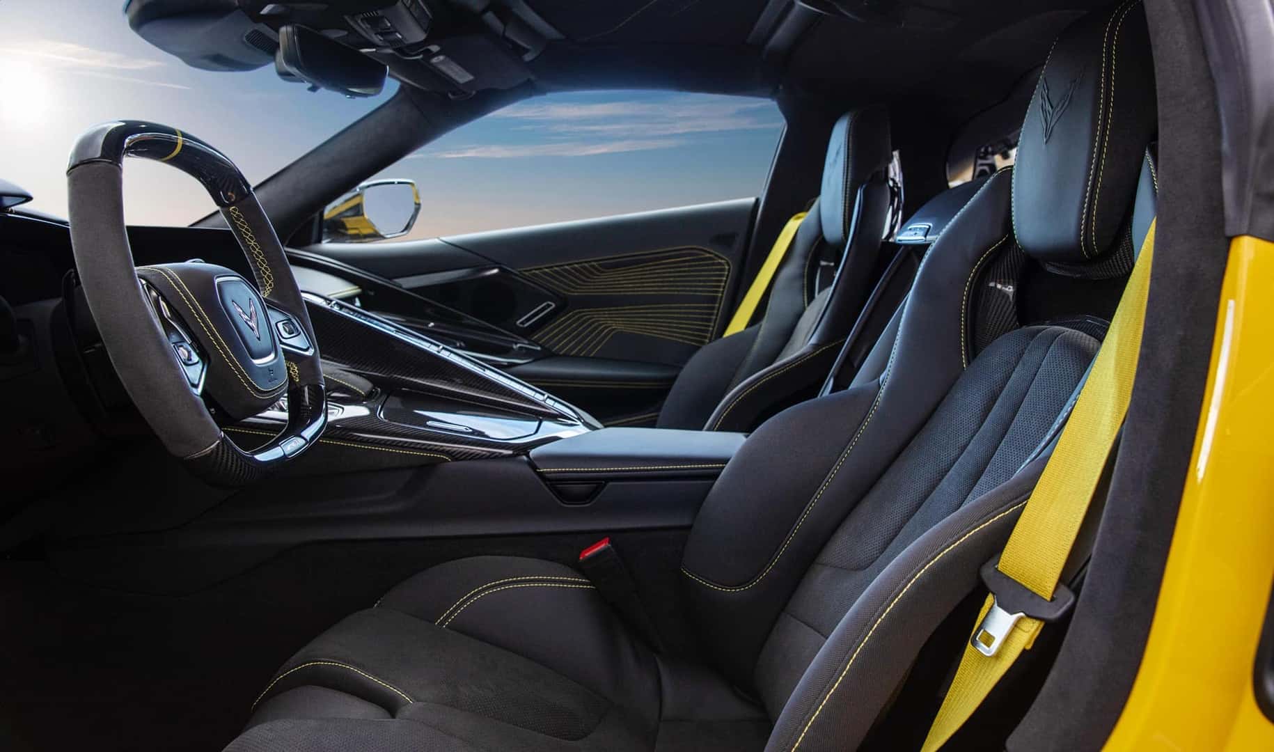 2025 Chevrolet Corvette ZR1 front seat driver's side interior