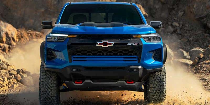 2025 Chevrolet Colorado ZR2 Reef Blue Metallic grille