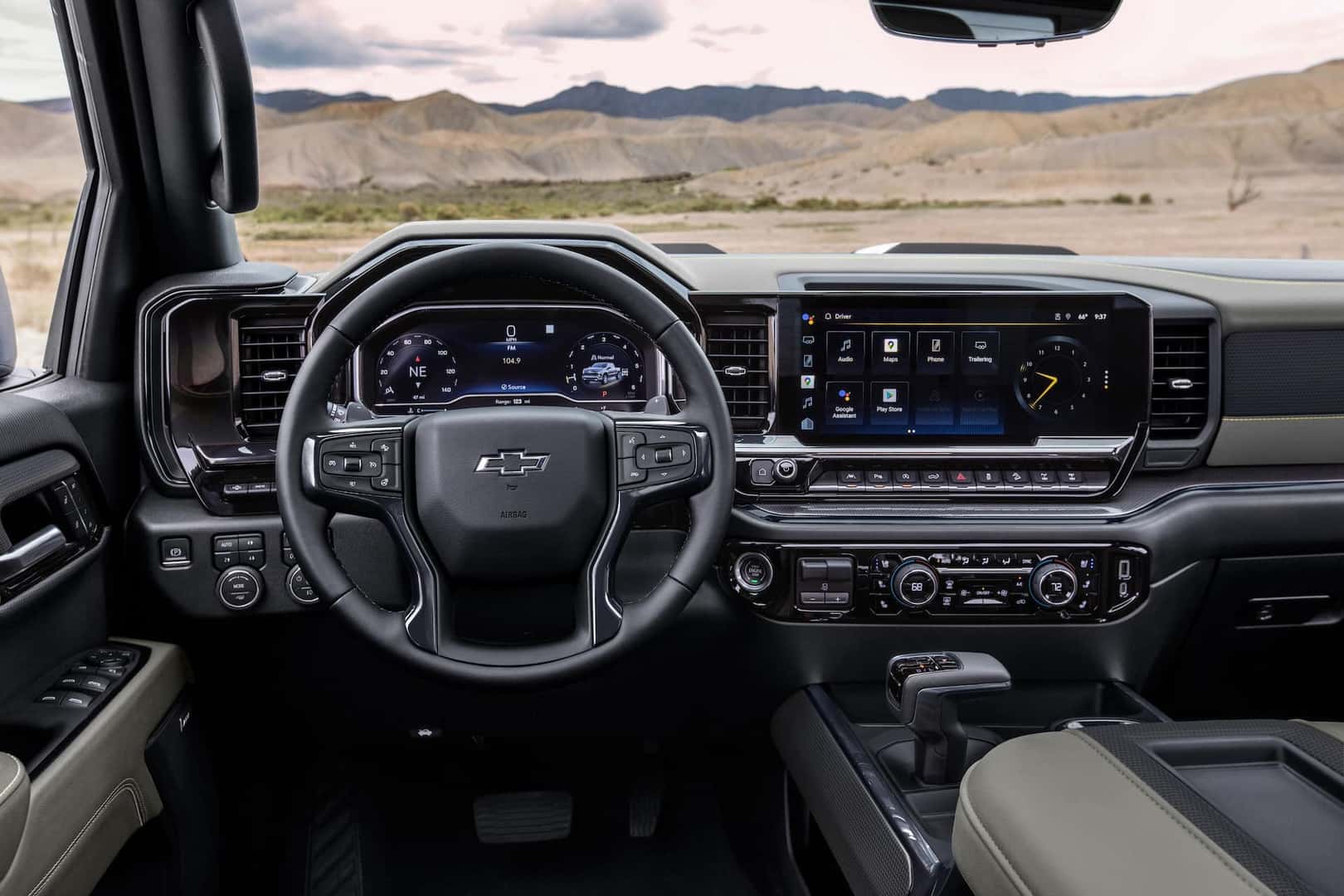 2024 Chevrolet Silverado 1500 ZR2 dashboard