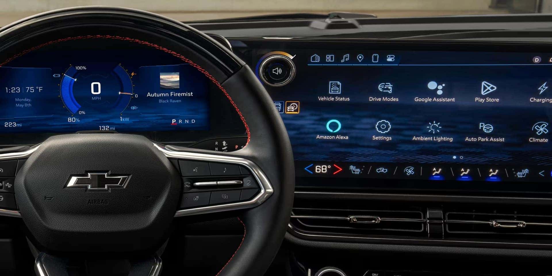 2025 Chevrolet Equinox EV infotainment touchscreen