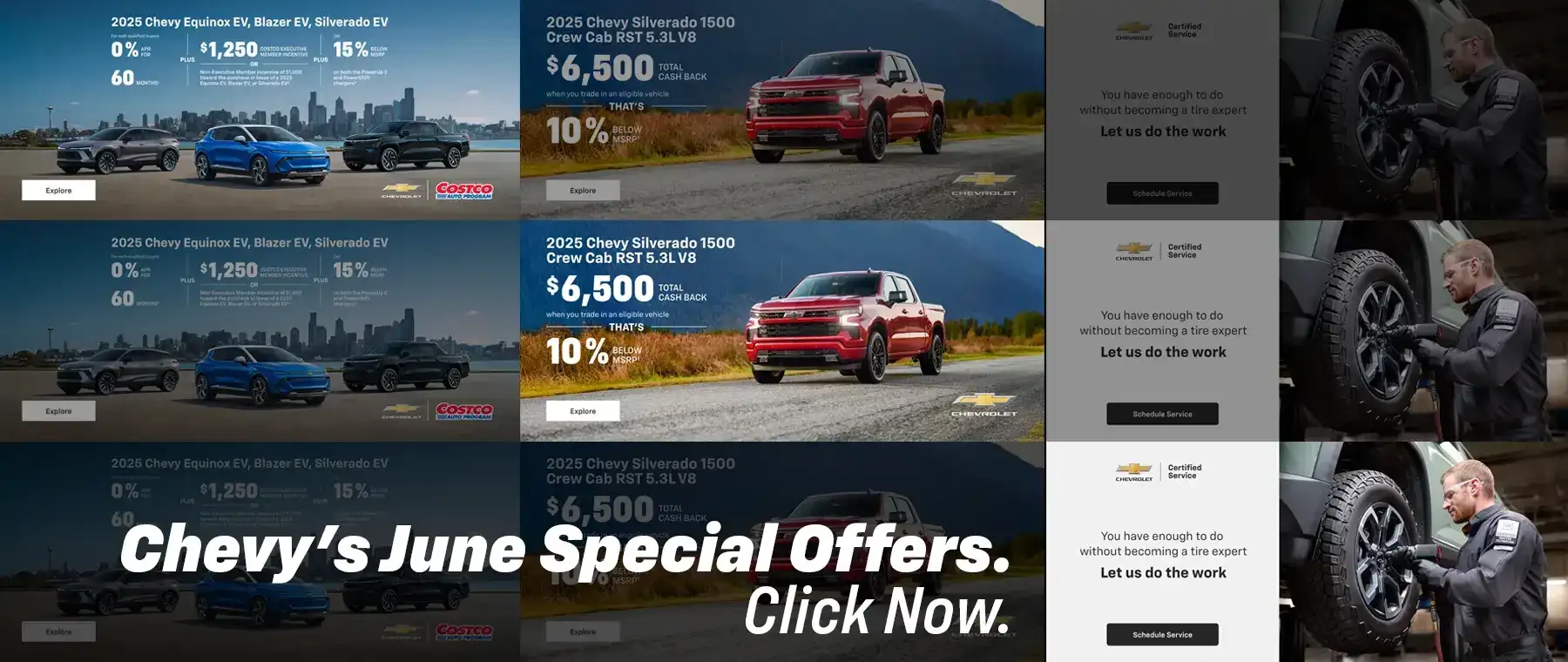 Chevrolet's Special Offers for June, 2025