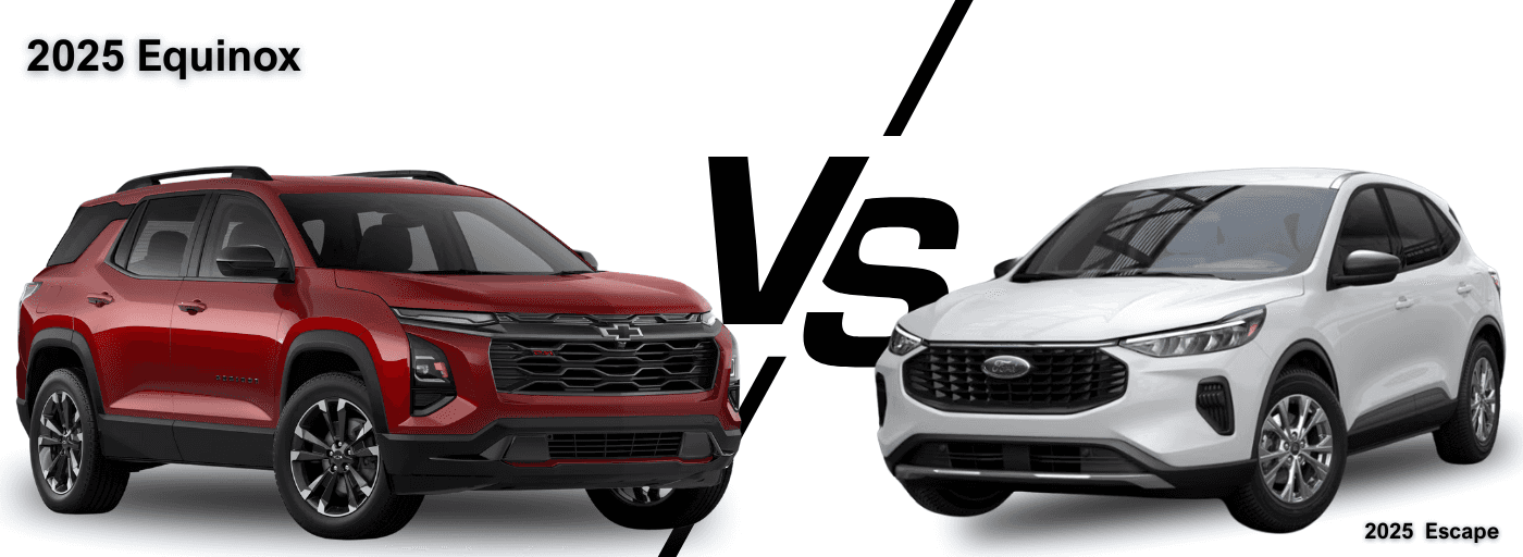 2025 Chevrolet Equinox vs. Ford Escape