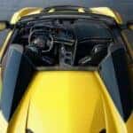 2025 Chevrolet Corvette Overhead View of the Interior