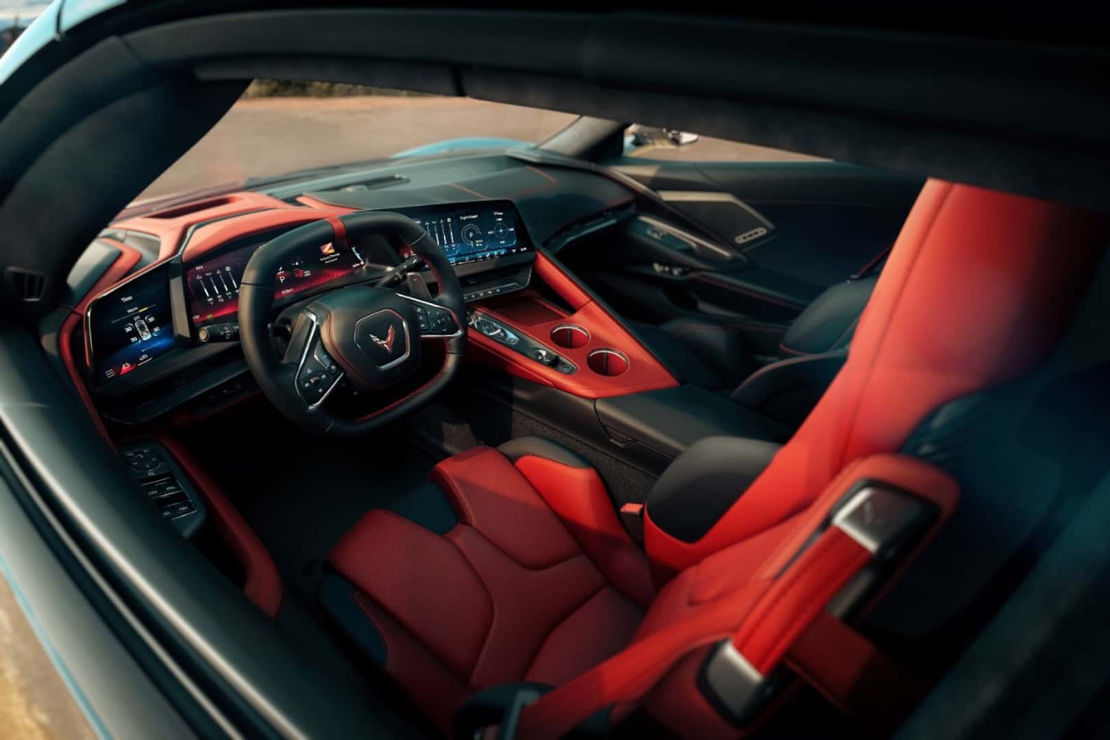 Seat and Interior in the 2025 Chevrolet Corvette