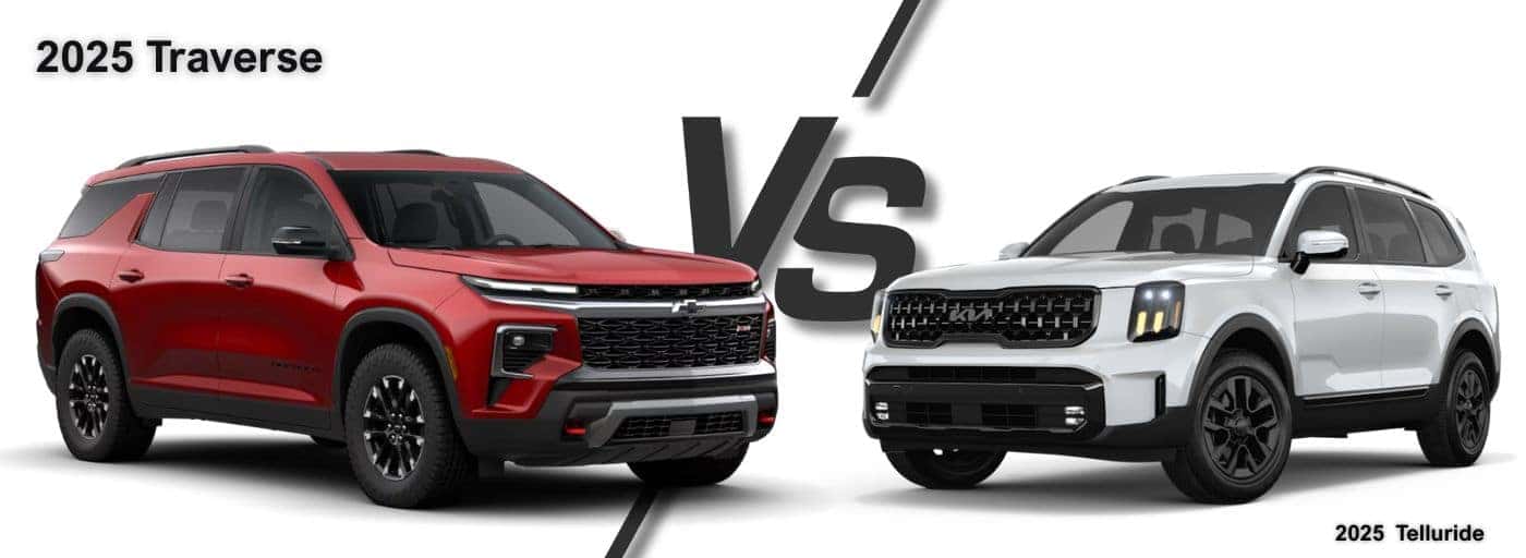 2025 Chevrolet Traverse vs Kia Telluride