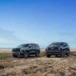 2025 Chevrolet Tahoe and Suburban Side by Side