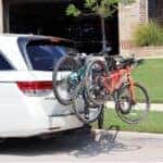 Allen Sports Deluxe 4 Bike Hitch Mount Rack on white van