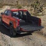 2026 Silverado EV Trail Boss Pickup Truck Rear View