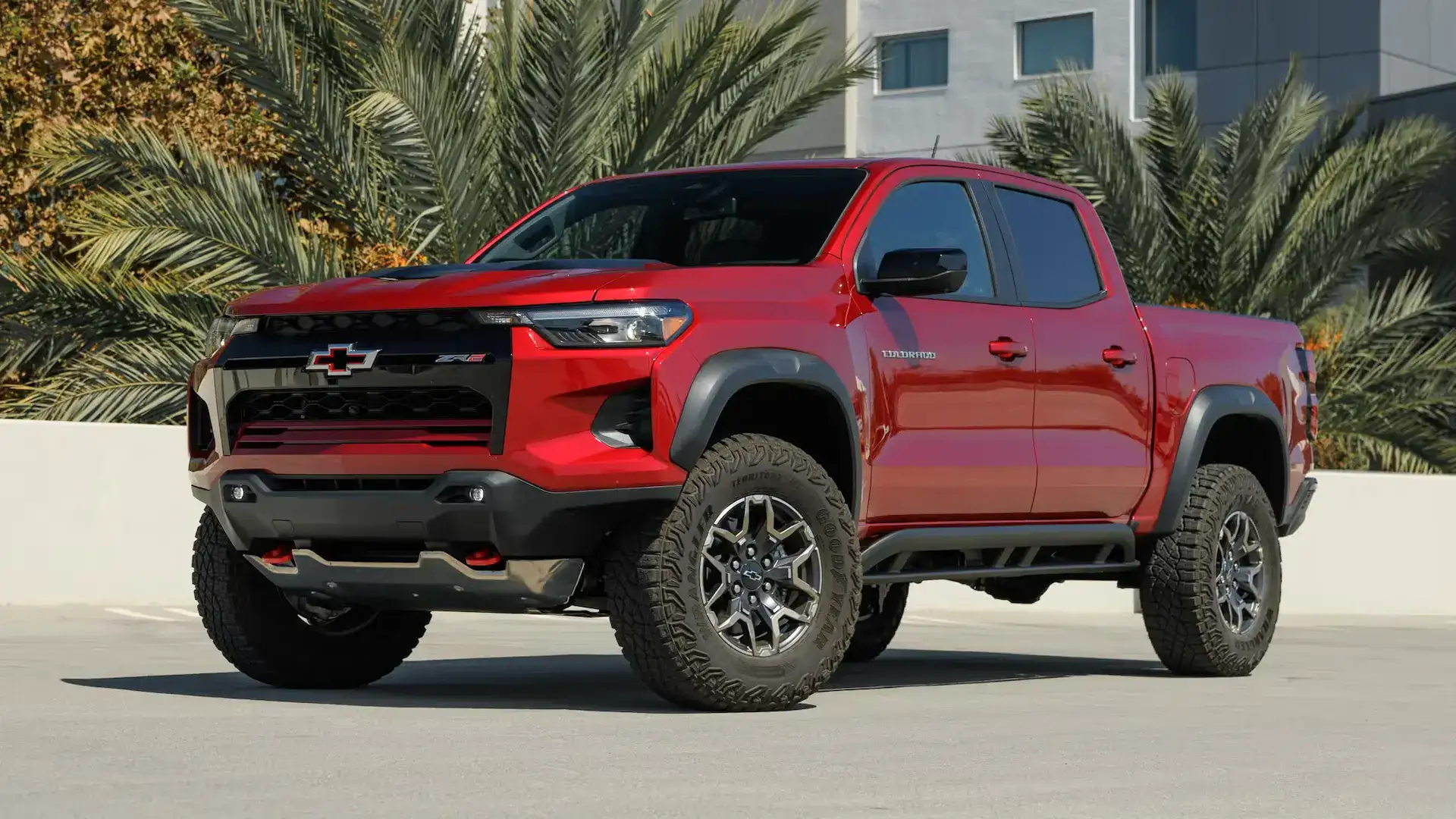 2024 Chevrolet Colorado ZR2 front and driver side view
