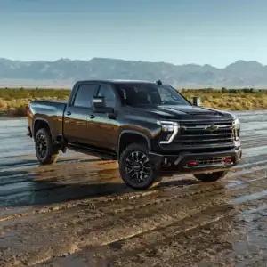 2026 Chevrolet Silverado HD Front and Passenger Side View