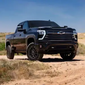 2026 Chevrolet Silverado HD Front and Passenger Side Profile