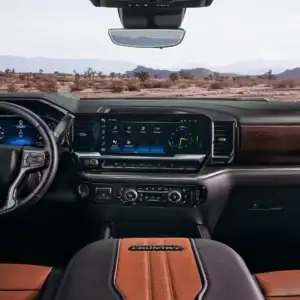 2026 Chevrolet Silverado HD Front Seat Interior