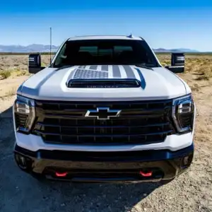 2026 Chevrolet Silverado HD Stars and Steel Special Edition Front View